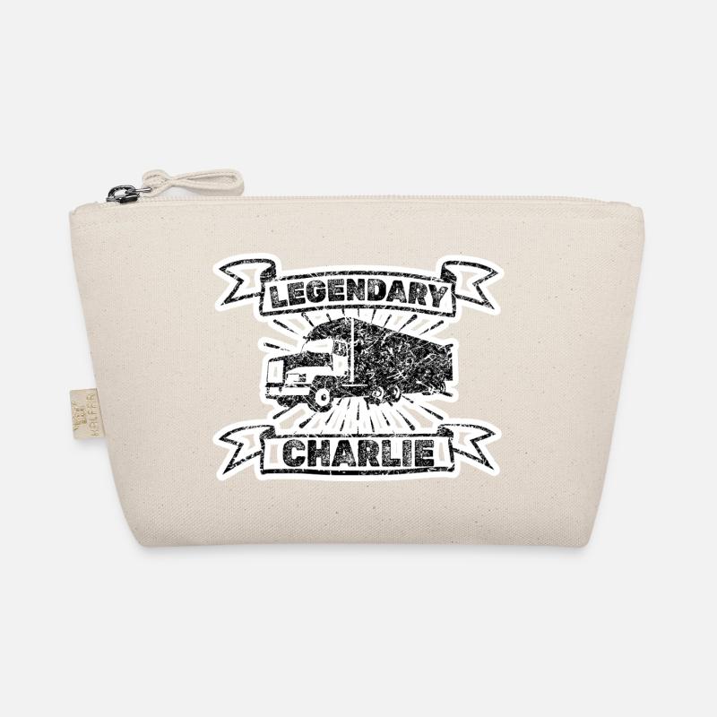 First name Charlie Organic Pouch