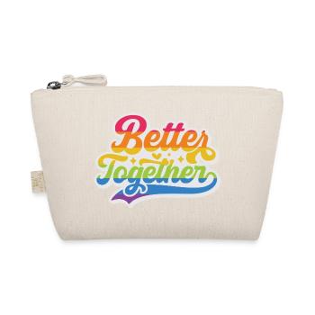 Mois de la fierté LGBT - Better Together - Trousse biologique - nature - Devant