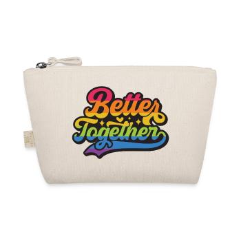 Mois de la fierté LGBT - Better Together - Trousse biologique - nature - Devant