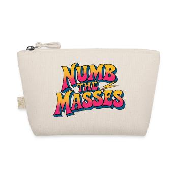 Numb The Masses - Bio-Täschchen - Natur - Vorne