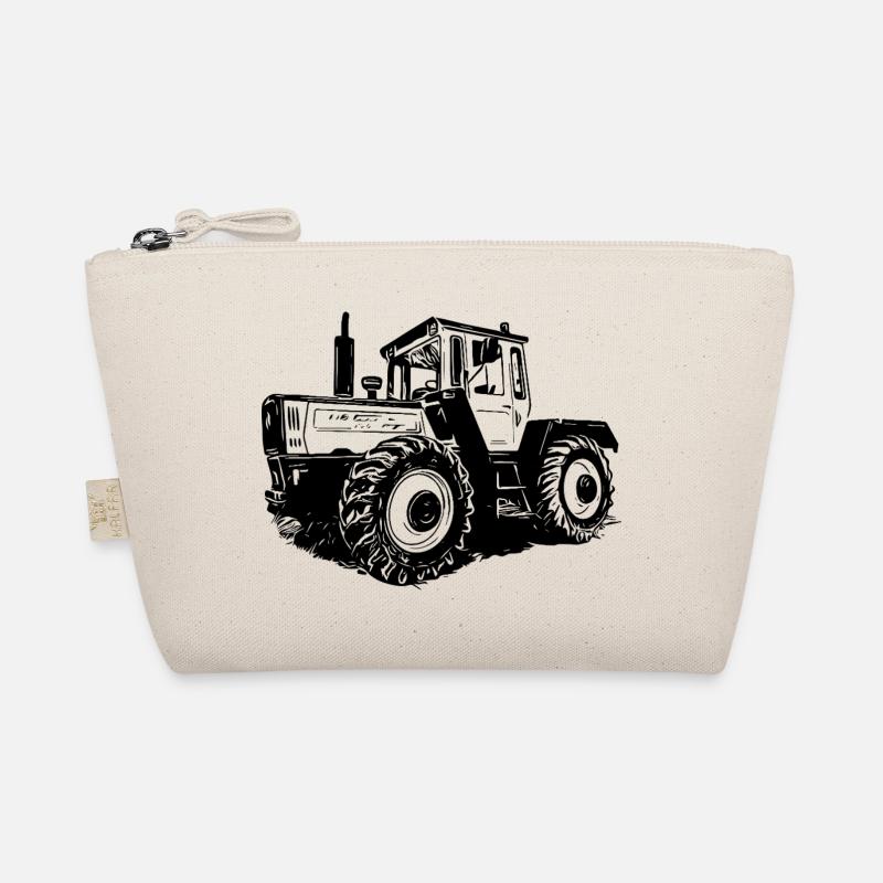 Tractor Power Silhouette Organic Pouch