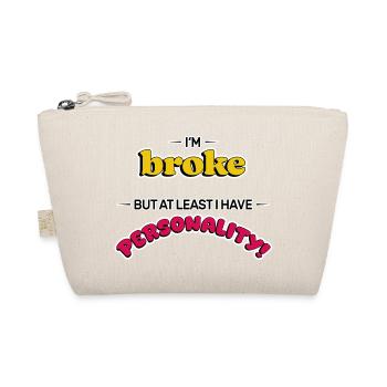 Rich in Personality - Organic Pouch - nature - Front