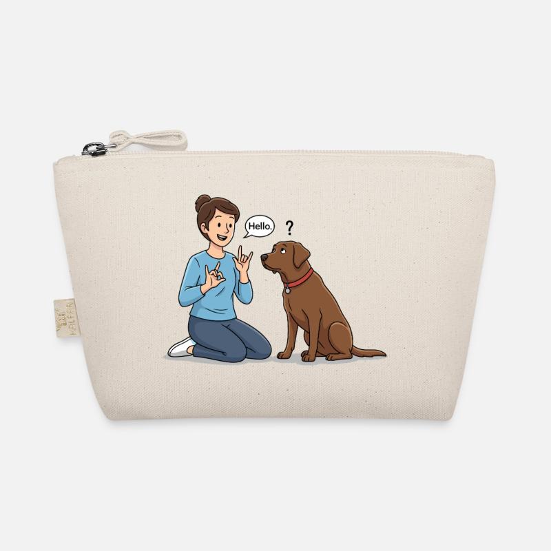 Sign language for dogs – Hello ! Organic Pouch