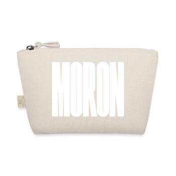 Moron - design typographique grand et audacieux - Trousse biologique - nature - Devant