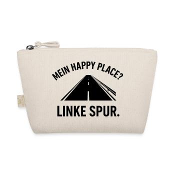 Mein Happy Place? Linke Spur - Bio-Täschchen - Natur - Vorne