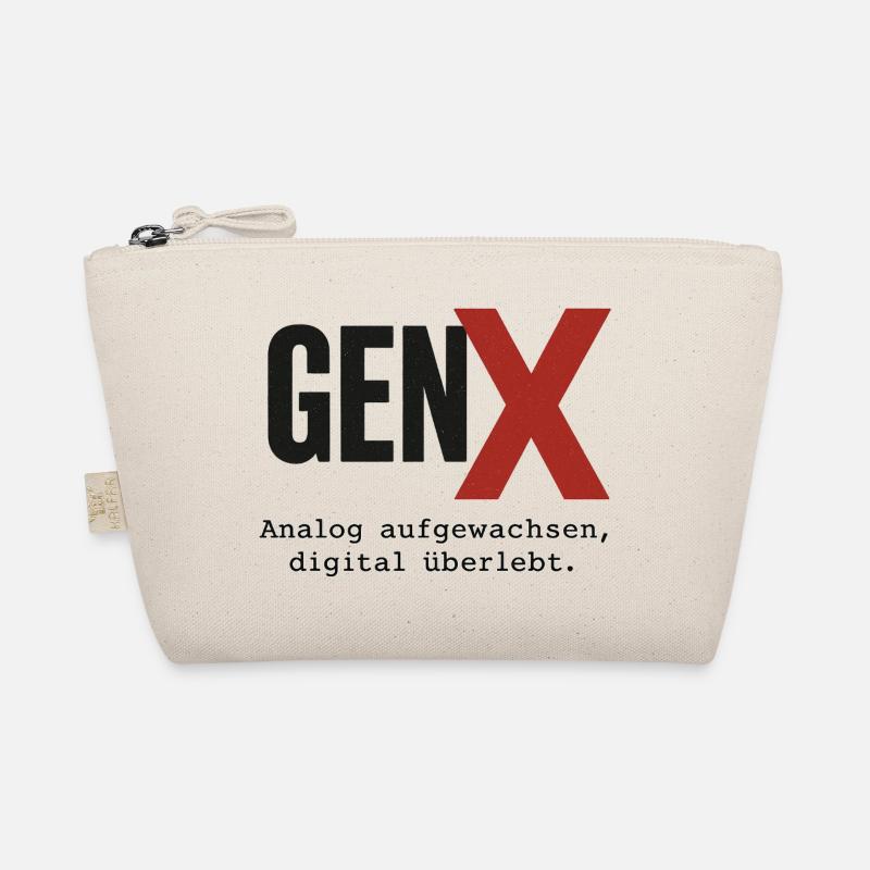 GenX Digital Retro Design Bio-Täschchen
