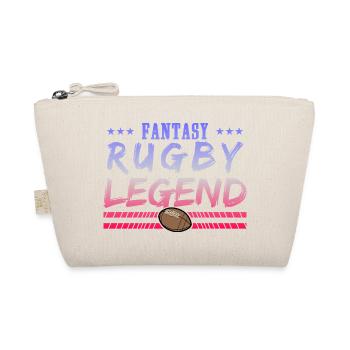 Fantasy Rugby Legende – Rugby Passion Geschenk - Bio-Täschchen - Natur - Vorne