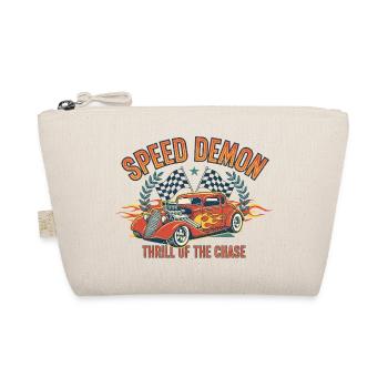 Speed Demon Custom Car Design - Organic Pouch - nature - Front