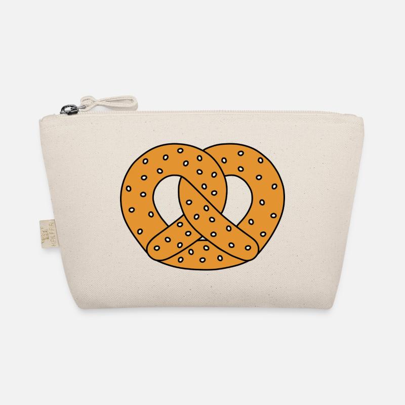 Illustration de bretzel aux graines de sésame Trousse biologique