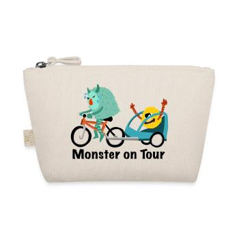 Monster on Tour - Organic Pouch - nature - Front
