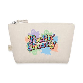 Colorful ghost wave lettering - Organic Pouch - nature - Front