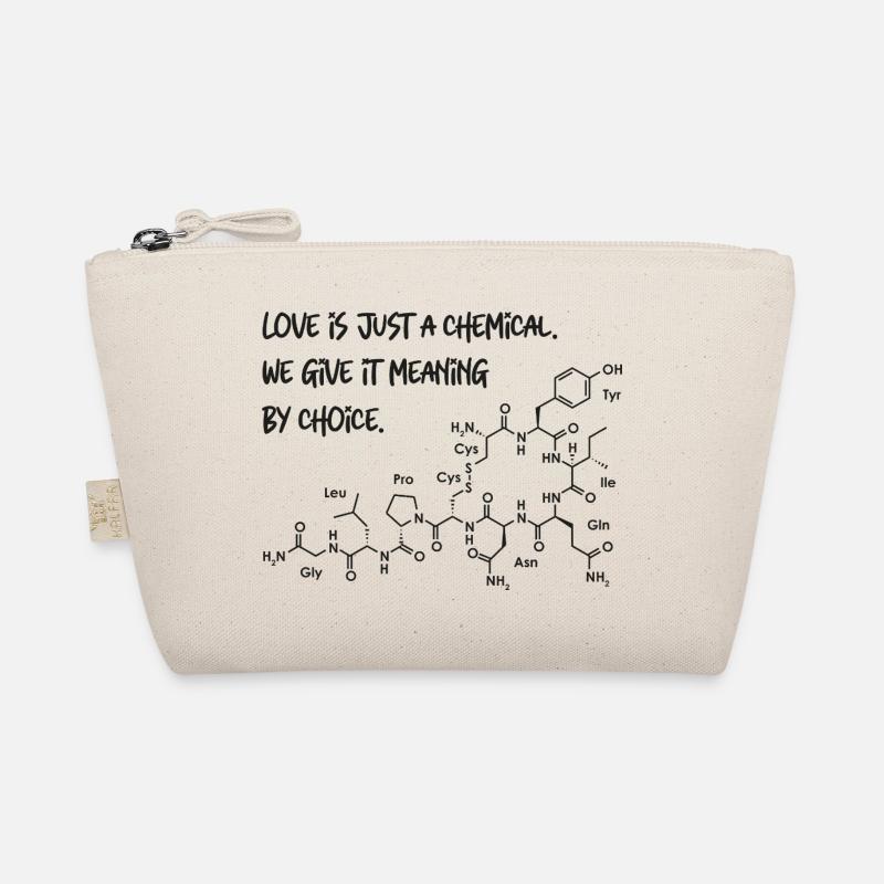 Liebe ist nur eine Chemikalie - Bio-Täschchen - Natur