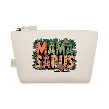 MAMASAURUS Dino Mama Baby T Rex Jungle Leaves - Organic Pouch - nature - Front