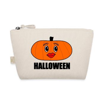 HALLOWEEN. PUMPKIN. HALLOWEEN PUMPKIN - Organic Pouch - nature - Front