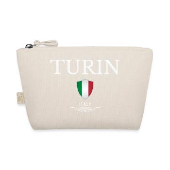 Torino Italy, souvenir Torino - Organic Pouch - nature - Front