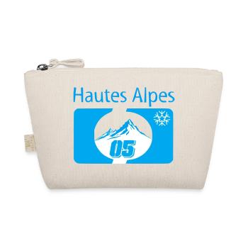 Montagnes et Flocon Hiver Hautes Alpes - Trousse biologique - nature - Devant