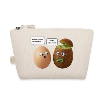 Conception de comédie sur le kiwi et les œufs - Trousse biologique - nature - Devant