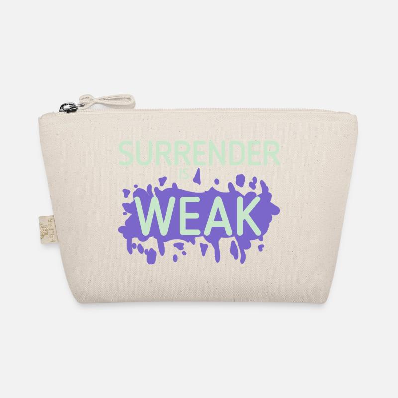 Hingabe ist schwach splash  Bio-Täschchen