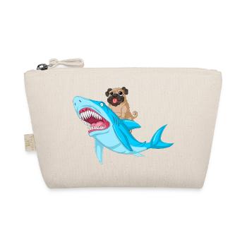 Carlin équitation requin drôle - Trousse biologique - nature - Devant