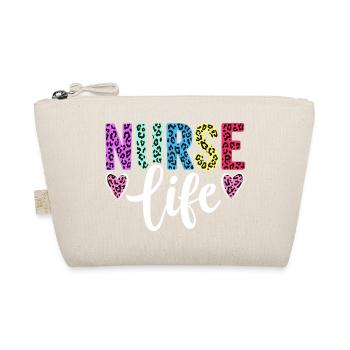 Krankenschwester, Nurse Life - Bio-Täschchen - Natur - Vorne