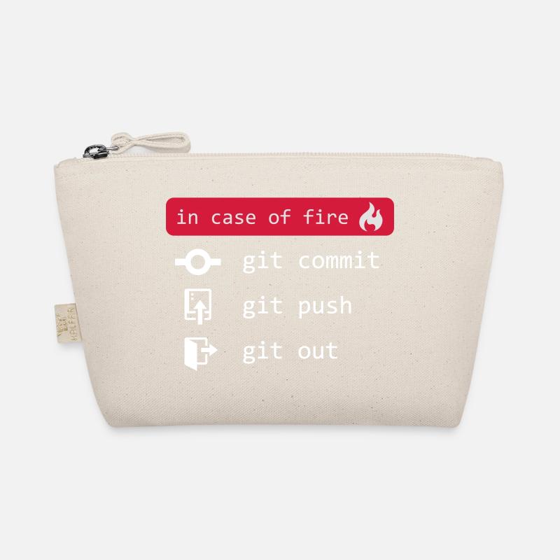En cas d’incendie - git out - blanc - Trousse biologique - nature