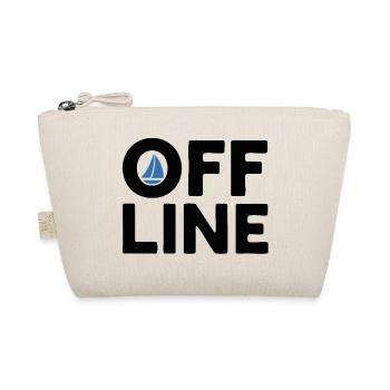 Offline – Sailing, Sea & Freedom, Skipper - Organic Pouch - nature - Front