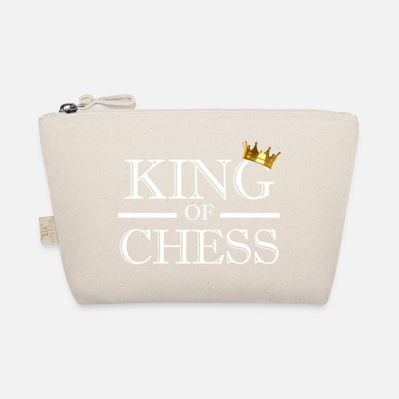King of Chess Chess Player Organic Pouch