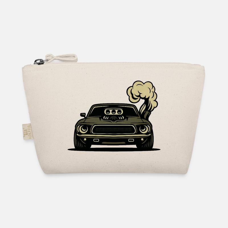 Angry car Organic Pouch