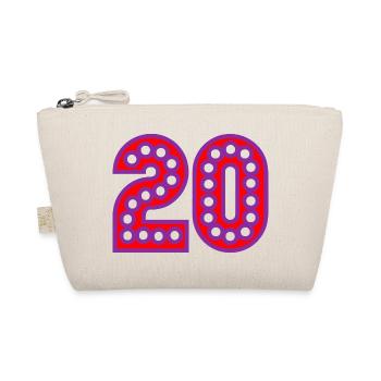 20. 20e ANNIVERSAIRE. ANNIVERSAIRE 20 ANS. 20 ANS. - Trousse biologique - nature - Devant