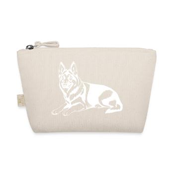 Schäferhund - Bio-Täschchen - Natur - Vorne