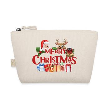 Joyeux Noël Vêtements de fête - Trousse biologique - nature - Devant