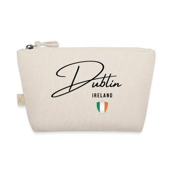 Elegant design Dublin, I love Dublin - Organic Pouch - nature - Front