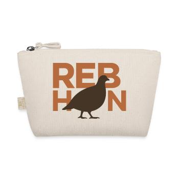 Partridge Silhouette – Bird of the Year 2026 - Organic Pouch - nature - Front