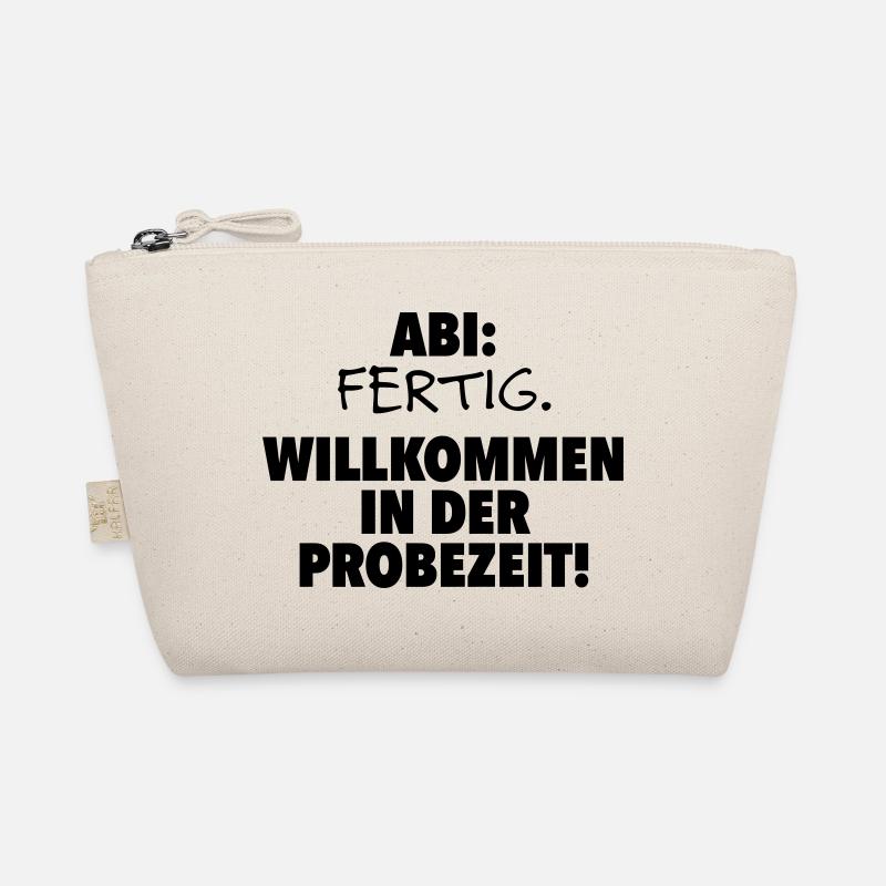 Abitur fertig - Bio-Täschchen - Natur