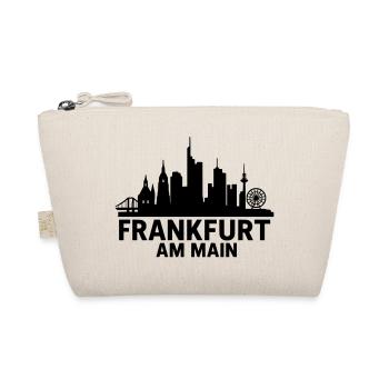 Frankfurt am Main Silhouette - Bio-Täschchen - Natur - Vorne