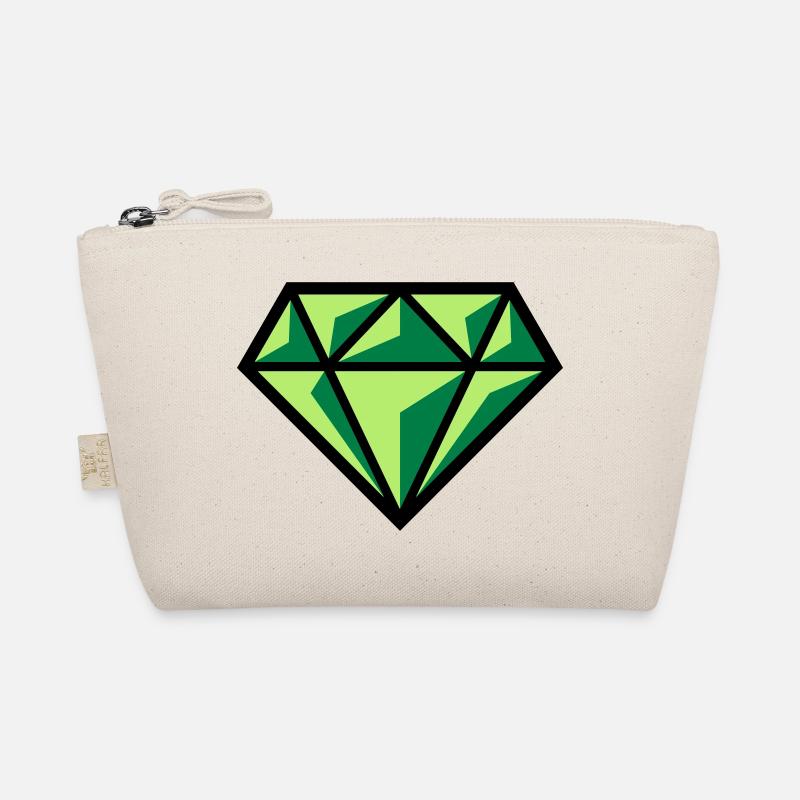 Diamond (Gemstone Brilliant Symbol / POS Gre 3C) Organic Pouch