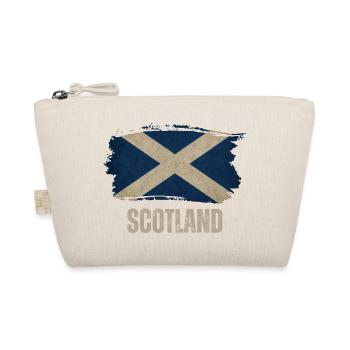 Flag of Scotland, Scottish pride - Organic Pouch - nature - Front