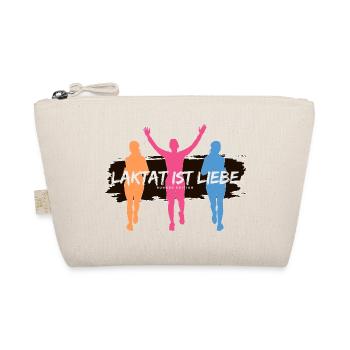 Lactate is Love – Runner Edition - Organic Pouch - nature - Front