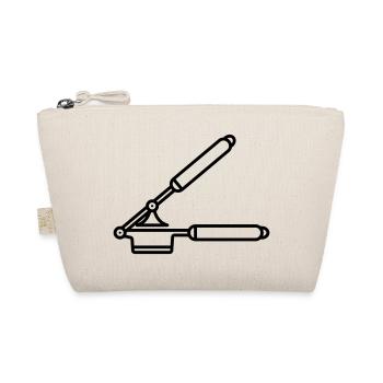 Garlic press or spaetzle press - Organic Pouch - nature - Front