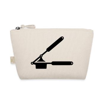Garlic press or spaetzle press - Organic Pouch - nature - Front