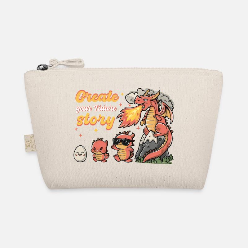 Create Your Future Story Child School Motivation Organic Pouch