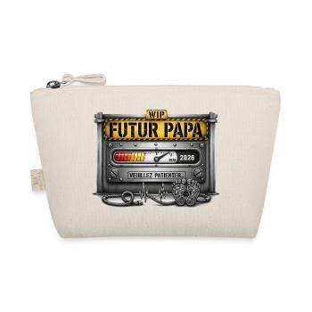 Futur Papa 2026 Annonce Grossesse - Trousse biologique - nature - Devant