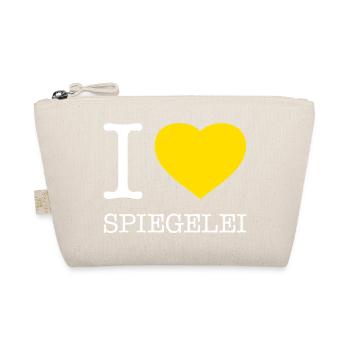 I love Spiegelei - Bio-Täschchen - Natur - Vorne