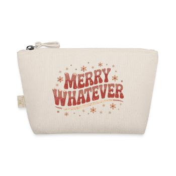 Lustiges Weihnachtsmotiv Weihnachtsmuffel - Bio-Täschchen - Natur - Vorne
