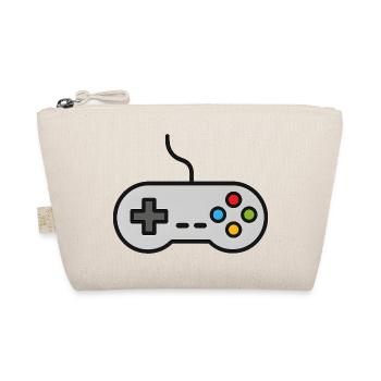 Console de jeu Retro Control Silhouette Gamer - Trousse biologique - nature - Devant