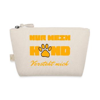 My dog understands me - Organic Pouch - nature - Front