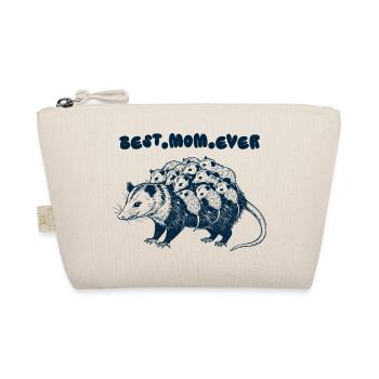 Best Mom Ever Opossum - Bio-Täschchen - Natur - Vorne
