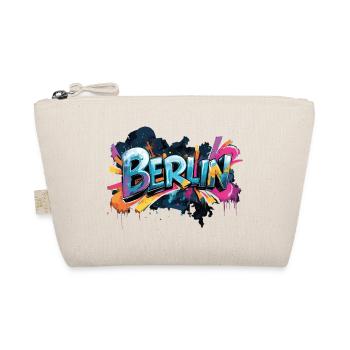 Berlin Graffiti Schrift Streetart Urban Style - Bio-Täschchen - Natur - Vorne