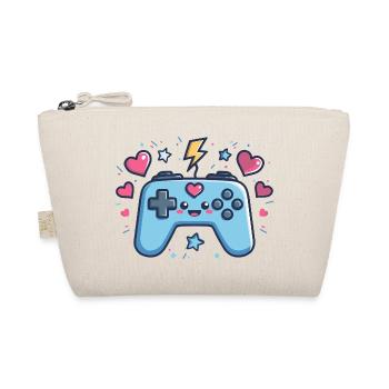 Conception du cœur de la manette de jeu Kawaii - Trousse biologique - nature - Devant