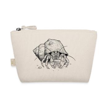 Cancer Hermit Crab - Organic Pouch - nature - Front